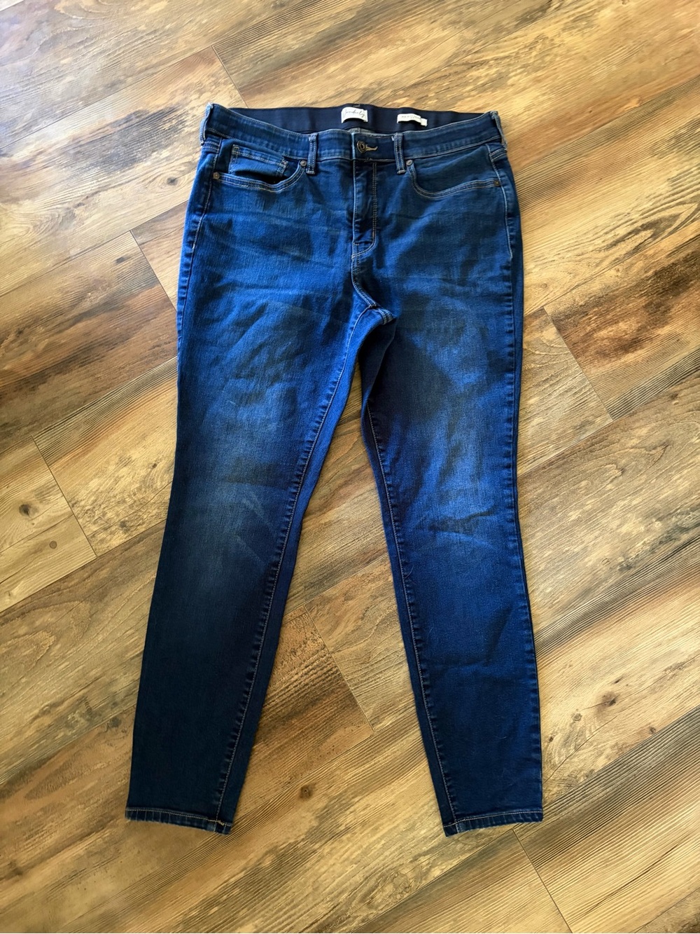Wonderly Women's Indigo Stretch Skinny Jeans